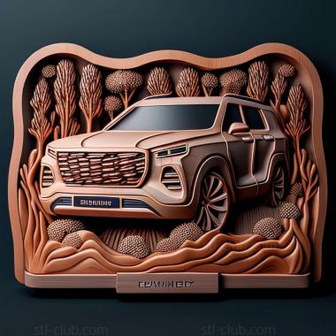 3D model Hyundai Palisade (STL)